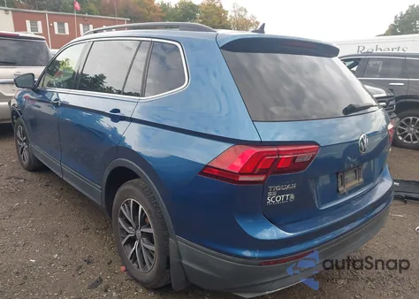 2019 Volkswagen Tiguan z USA, uszkodzony, nr VIN 3VV2B7AX5KM126668